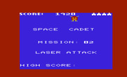 Gorf for Commodore VIC-20 - On to mission 2...
