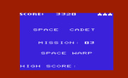Gorf for Commodore VIC-20 - Time for mission 3, space warp...