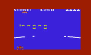 Gorf for Commodore VIC-20 - This stage is almost complete...just a few invaders left.