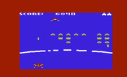 Gorf for Commodore VIC-20 - Mission 6 invaders.