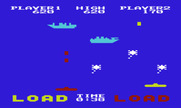 Sea Wolf for Commodore VIC-20 - When you use all four torpedos you have to wait a moment to reload.