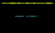 Mole Attack for Commodore VIC-20 - Game start.