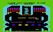 Pinball Spectacular for Commodore VIC-20 - Game over.