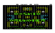 Cosmic Cruncher for Commodore VIC-20 - Title screen.
