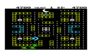 Cosmic Cruncher for Commodore VIC-20 - Eat the moon at the top of the screen for bonus points.