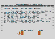 Monkeynews for Atari 8-bit - Select a door to enter...