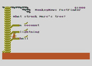 Monkeynews for Atari 8-bit - Out on a limb...