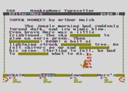 Monkeynews for Atari 8-bit - Does this word belong anywhere?