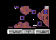 Bulldog for Commodore 64 - A few enemies destroyed, a few more to go...
