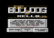Bulldog for Commodore 64 - Title screen.