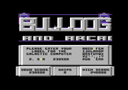 Bulldog for Commodore 64 - Enter your name in the high scores table...