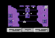 Bulldog for Commodore 64 - Enemies become more aggressive as the game progresses.