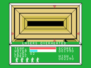 Moon Mine for TI-99/4A - Lasers overheated.
