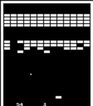 Super Breakout for Arcade - The bricks drop a few levels lower...