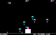Paratrooper for IBM PC/Compatibles - Watch out, here come numerous paratroopers!