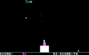 Paratrooper for IBM PC/Compatibles - Here comes a jet! They have deadly aim and are tough to destroy...