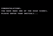 Jawbreaker II for Atari 8-bit - Game over with a new high score!