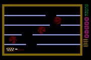Jawbreaker II for Atari 8-bit - Now the level is completed! Time to brush my teeth...