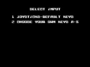 Jawbreaker II for TI-99/4A - Select input device.