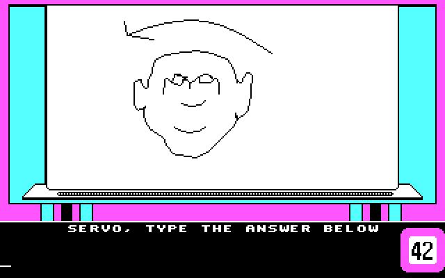 Win, Lose or Draw: Second Edition IBM PC/Compatibles Screenshot: If you know what this is, type your answer in below...