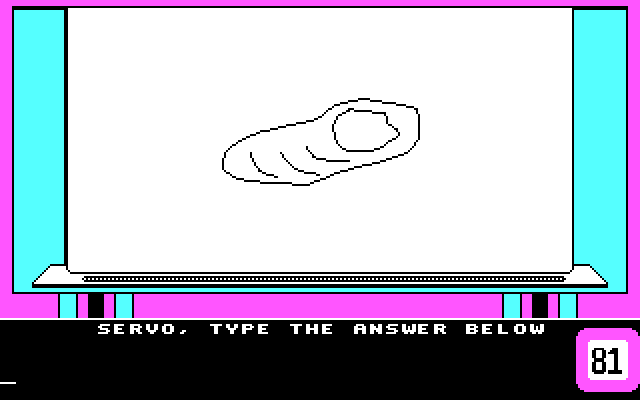 Win, Lose or Draw: Second Edition IBM PC/Compatibles Screenshot: What is this? Type your answer below!