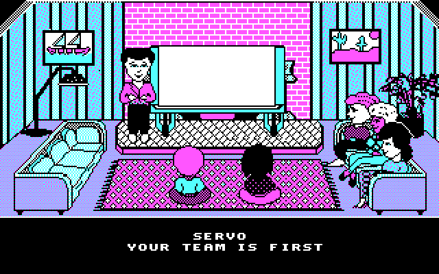 Win, Lose or Draw: Second Edition IBM PC/Compatibles Screenshot: Get ready to draw!