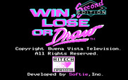 Win, Lose or Draw: Second Edition for IBM PC/Compatibles - Title screen.