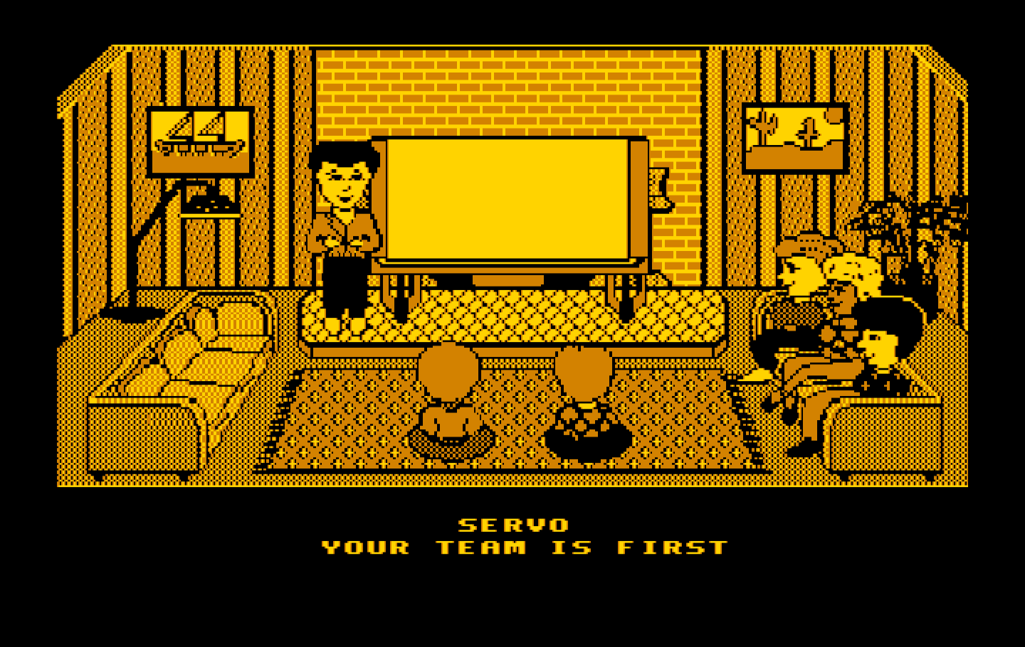 Win, Lose or Draw: Second Edition IBM PC/Compatibles Screenshot: Get ready to draw!