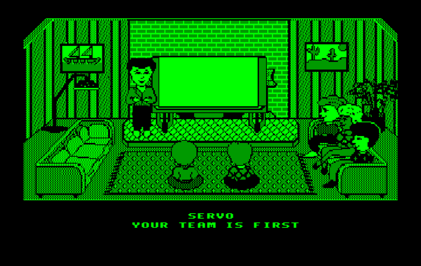 Win, Lose or Draw: Second Edition IBM PC/Compatibles Screenshot: Get ready to draw!