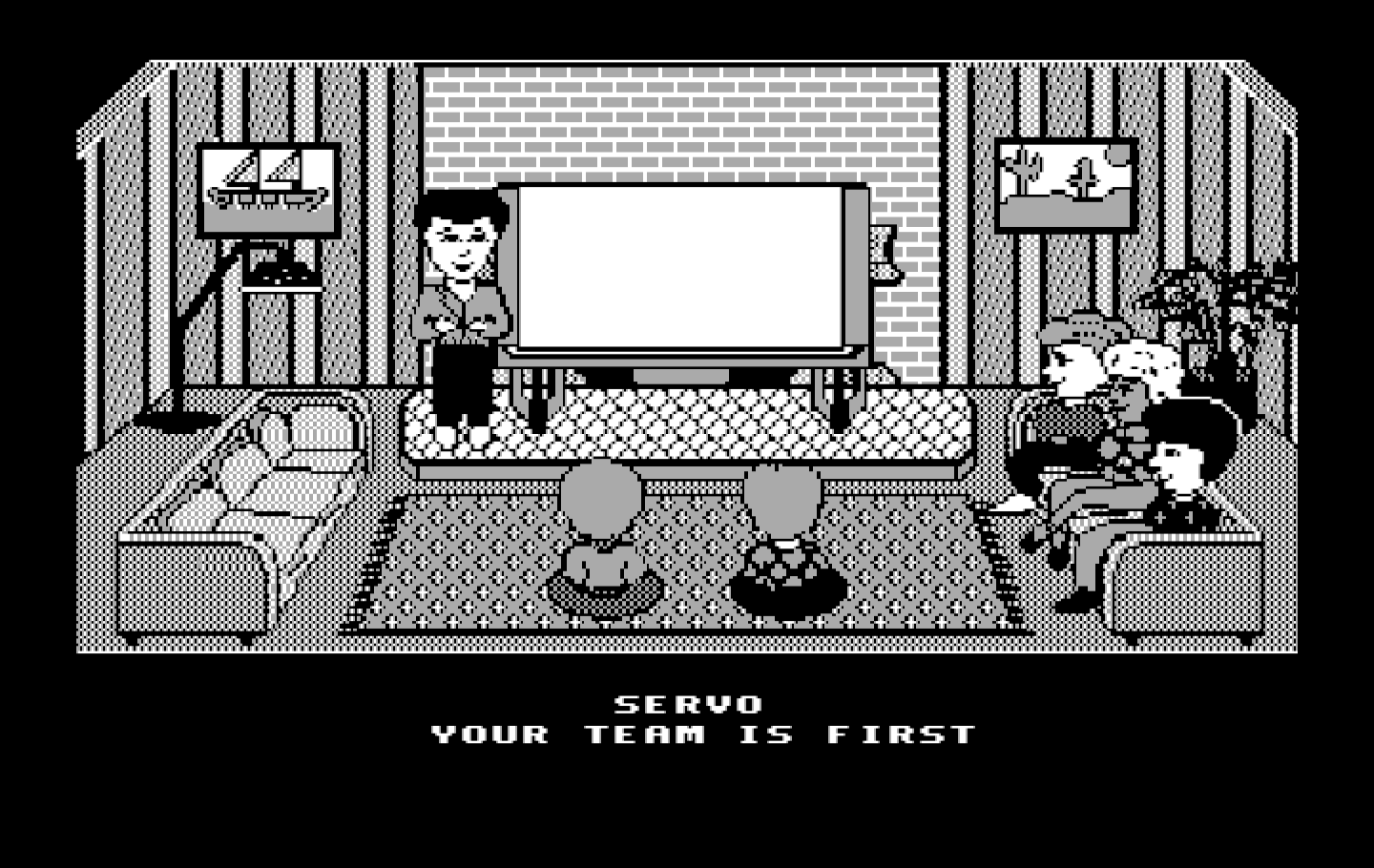Win, Lose or Draw: Second Edition IBM PC/Compatibles Screenshot: Get ready to draw!