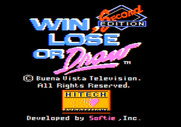 Win, Lose or Draw: Second Edition for Apple II - Title screen.