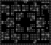 Blasto for Arcade - Starting with a full mine field.