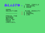 Blasto for TI-99/4A - Setting some game options.
