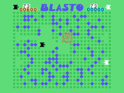 Blasto for TI-99/4A - Blasting a mine...