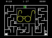 Alphabet Zoo for ColecoVision - It's a pair of glasses!