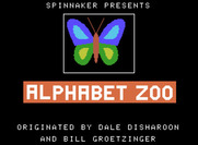 Alphabet Zoo for ColecoVision - Credits screen.