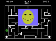 Alphabet Zoo for ColecoVision - This is the sun, not a smiley face!