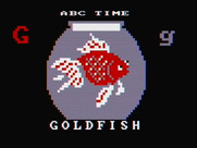 Alphabet Zoo for IBM PC/Compatibles - A goldfish; some images also play a short musical theme.