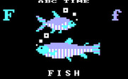 Alphabet Zoo for IBM PC/Compatibles - "F" is for fish.