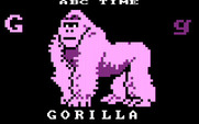 Alphabet Zoo for IBM PC/Compatibles - A gorilla; some words have short musical themes that play along with the picture.