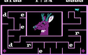 Alphabet Zoo for IBM PC/Compatibles - Can you spell the word "deer" in time?