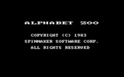 Alphabet Zoo for IBM PC/Compatibles - Title screen 1.