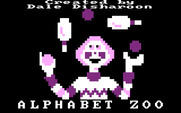 Alphabet Zoo for IBM PC/Compatibles - Title screen 2; each time you start the game a different image is randomly chosen.