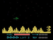 Parsec  for TI-99/4A - Game start.