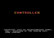 Controller for Atari 8-bit - Title screen.