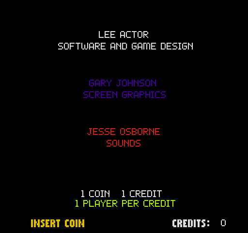 Street Football Arcade Screenshot: Game credits.