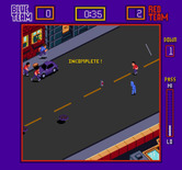 Street Football for Arcade - An incomplete pass.