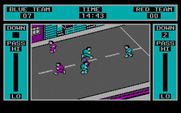 Street Football for IBM PC/Compatibles - Attempting to tackle a player...