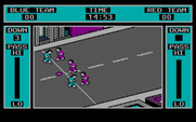 Street Football for IBM PC/Compatibles - Opposing team almost has a touchdown...