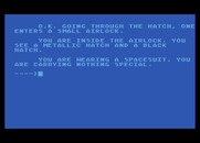 G.F.S. Sorceress for Atari 8-bit - In a small airlock...